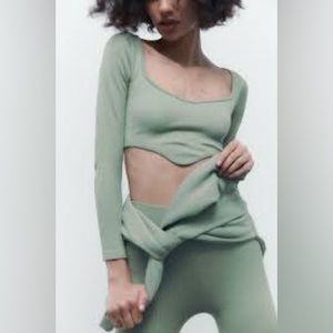 Zara limitless contour top